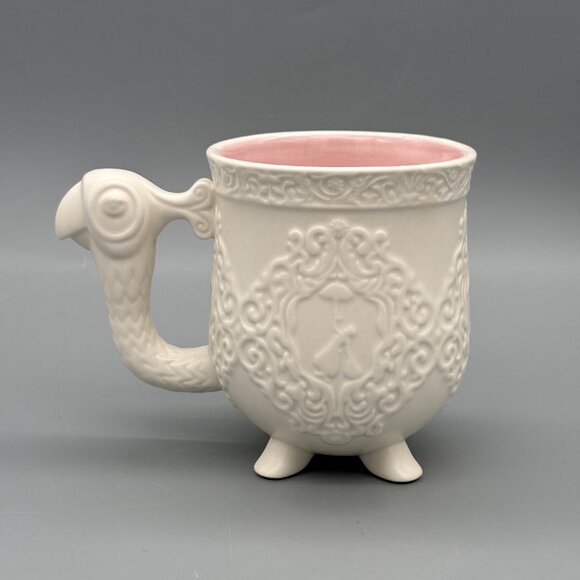 Disney Parks Mary Poppins Umbrella Parrot Head Ceramic Coffee Mug - Picture 3 of 7